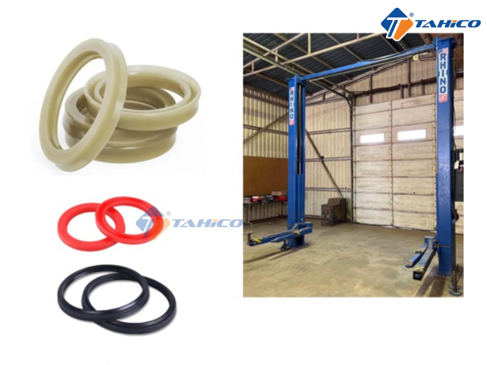 Đặc điểm bộ phốt ti ben xy lanh cầu nâng 2 trụ cáp trên