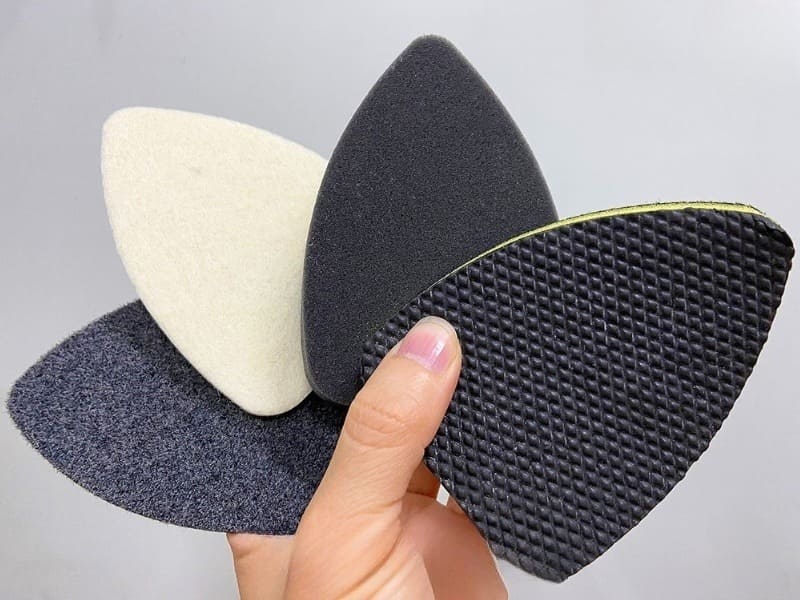 Thông tin chi tiết về bộ phớt vệ sinh tam giác đa năng gắn máy rung, máy chà