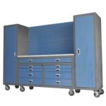 Bộ tủ đựng đồ nghề có giá treo dụng cụ cơ khí Kocu KC-21