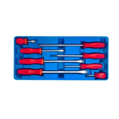 Bộ tuốc nơ vít đầu 2, 4 cạnh tay cầm nhựa Genius TL-508 | 8 chiếc