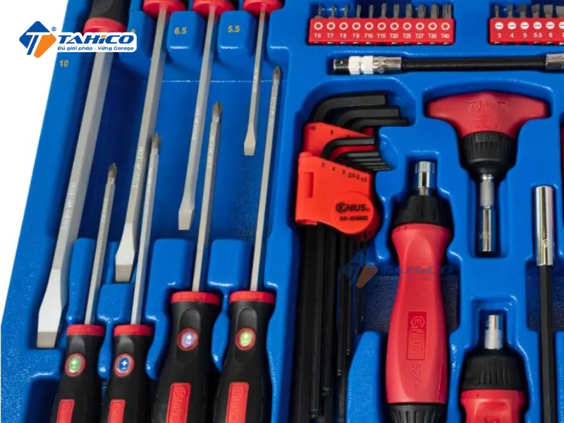 Bộ tuốc nơ vít và lục giác Genius MS-086 | 86 món