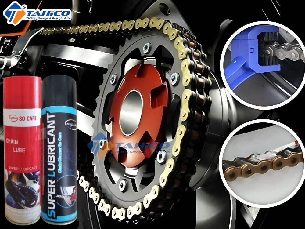 Bôi trơn sên xe máy Socare Chain Lube
