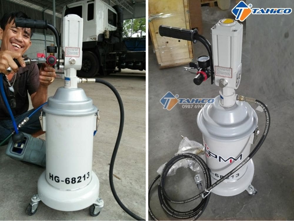 Bơm mỡ khí nén HPMM HG-68213 13 lít