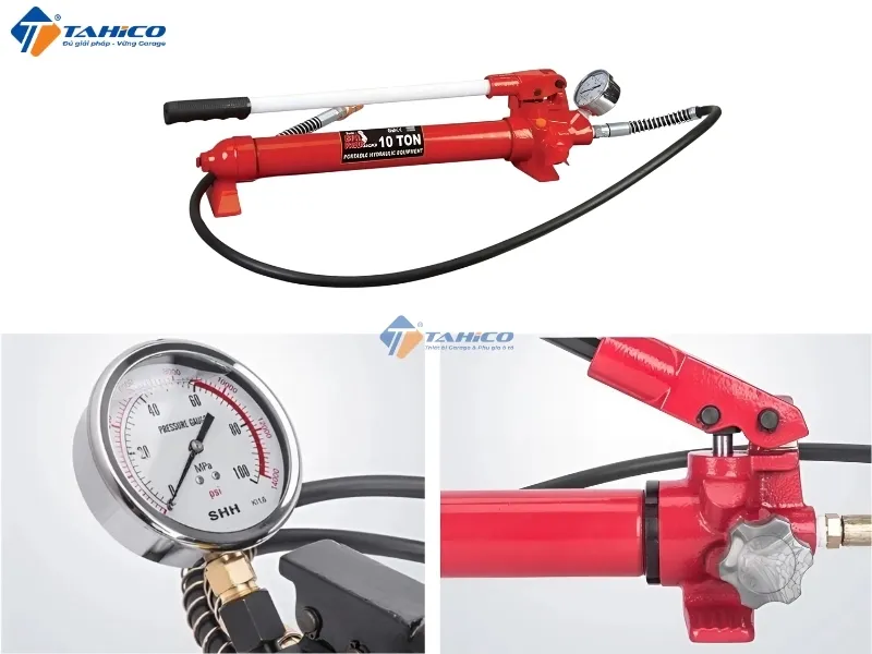 Bơm tay cho bộ kích Shark Pum ER-10T 10 tấn