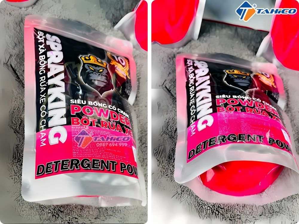 Bột rửa xe có chạm Sprayking Powder 1kg | Siêu bóng
