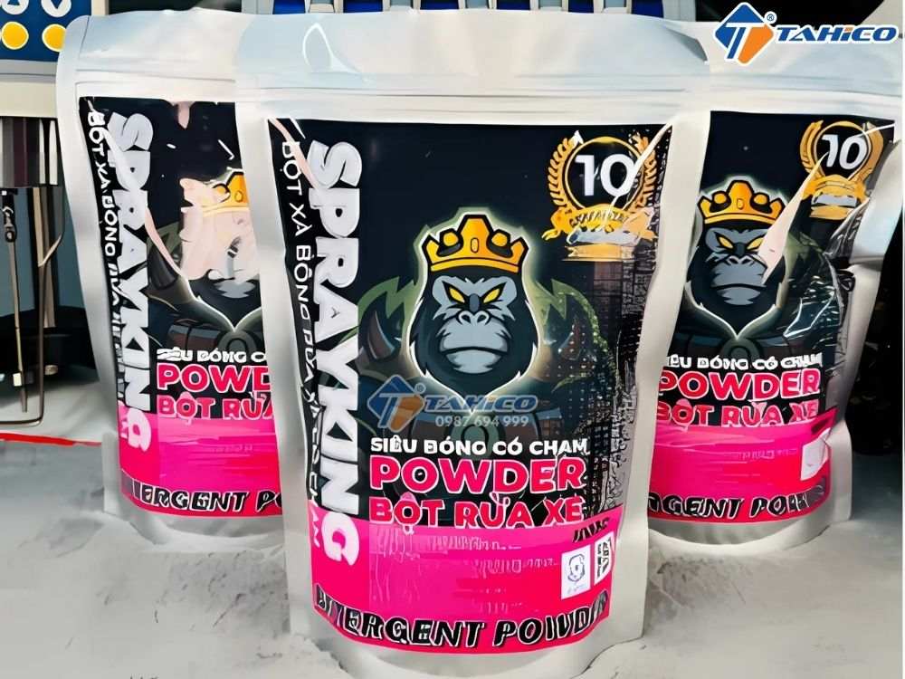 Bột rửa xe có chạm Sprayking Powder 1kg | Siêu bóng