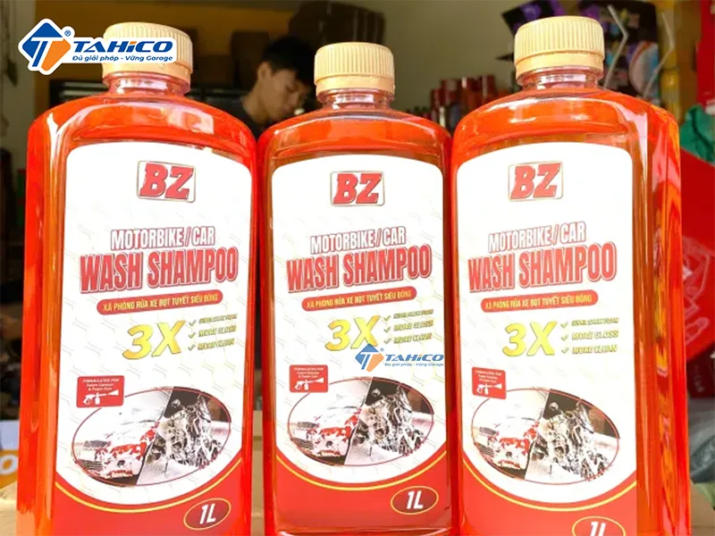 Đặc điểm tính năng BZ Gloss Shampoo For Motobike & Car