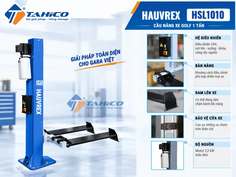 Cầu nâng 1 trụ Hauvrex HSL1010