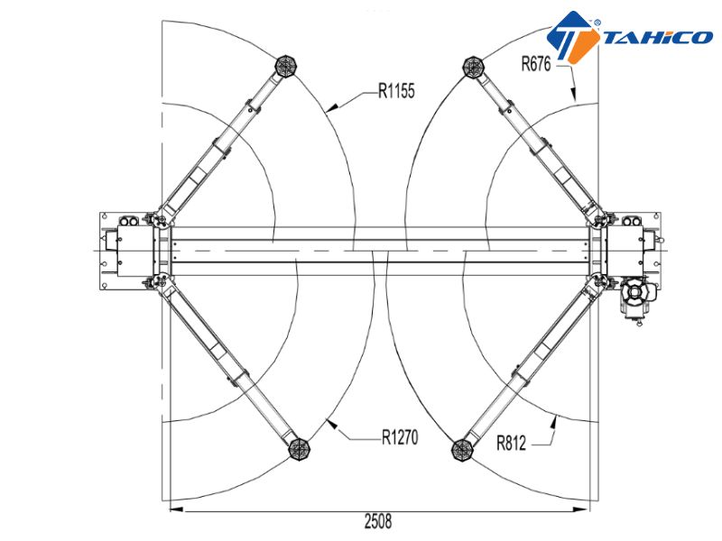 Thiết kế tay nâng tiện lợi