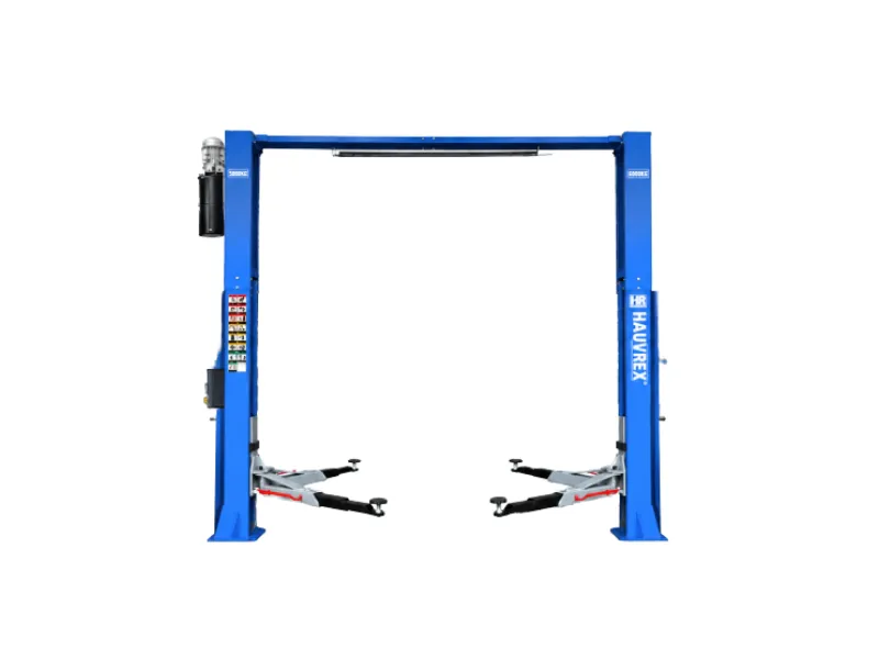 Cầu nâng 2 trụ cáp trên Hauvrex HTL3450/HTL3460
