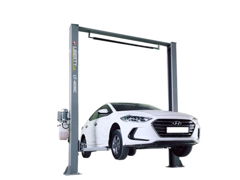 Cầu nâng 2 trụ cáp trên Liberty LT-4000C