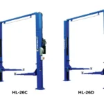 Cầu nâng 2 trụ Heshbon HL-26C, HL-26D 4 tấn cáp trên