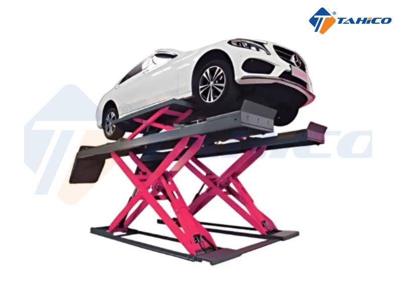 Hướng dẫn sử dụng cầu nâng cắt kéo 2 tầng, 5 tấn, móng chìm BRIGHT 500-WT50E
