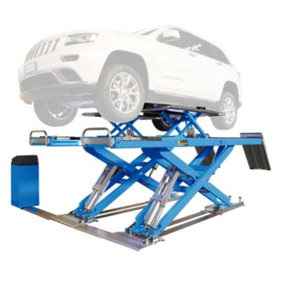 Cầu nâng cắt kéo 2 tầng