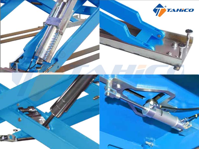 Cầu nâng hoạt động bằng thủy lực với mô tơ đẩy mạnh mẽ