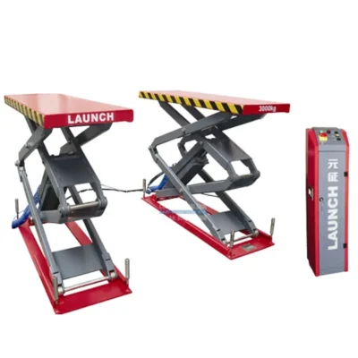 Hình ảnh sản phẩm Cầu nâng cắt kéo 2 tầng Launch TLT 630A thủy lực 3 tấn