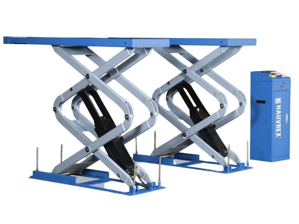 Cầu nâng cắt kéo âm nền 3 tấn Hauvrex HXL 6530