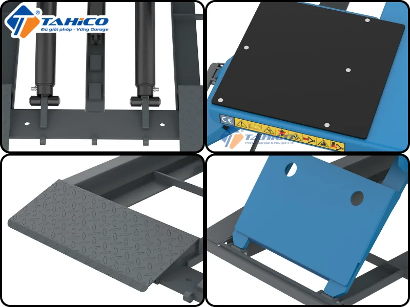 Hình ảnh sản phẩm Cầu nâng cắt kéo Hauvrex HXL6045 4,5 tấn | Di động