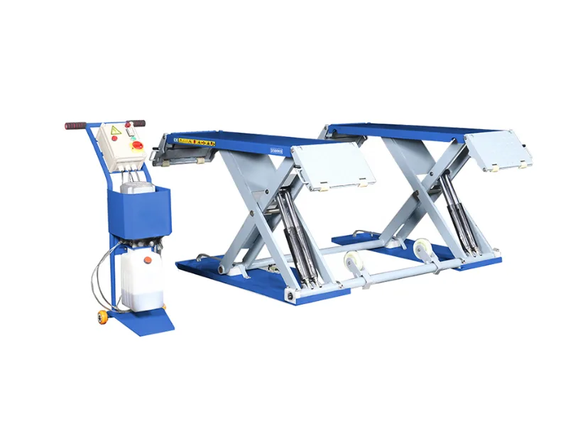 Hình ảnh sản phẩm Cầu nâng cắt kéo Hauvrex HXL6235 3,5 tấn | Di động ty ben kép