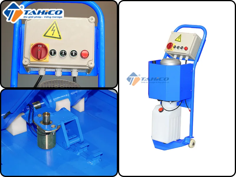 Hình ảnh sản phẩm Cầu nâng cắt kéo Hauvrex HXL6235 3,5 tấn | Di động ty ben kép