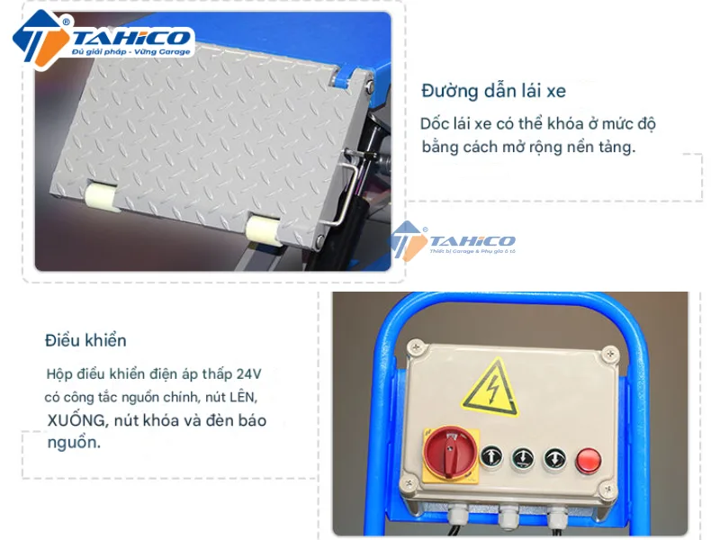 Hình ảnh sản phẩm Cầu nâng cắt kéo Hauvrex HXL6235 3,5 tấn | Di động ty ben kép