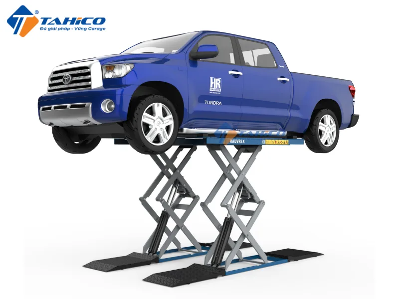 Hình ảnh sản phẩm Cầu nâng cắt kéo Hauvrex HXL6440X 4 tấn | Âm nền ty kép