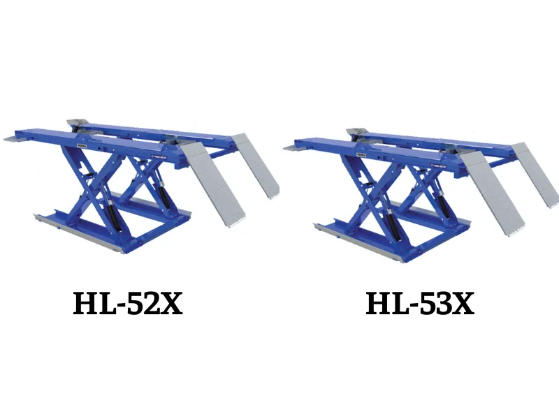 Hình ảnh Cầu nâng cắt kéo Heshbon HL-52X, HL-53X 4 tấn