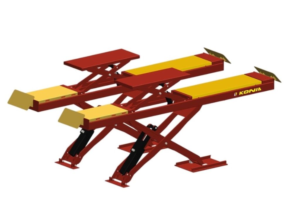 Đặc điểm cầu nâng cắt kéo KONIA KGC-40X 4.0 tấn 2 tầng