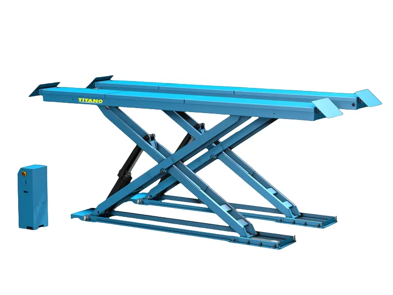 Cầu nâng cắt kéo Titano STD-8350DP 5 tấn | Kiểu xếp