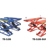 Cầu nâng cắt kéo Titano TS-3.5S 3.5 tấn | Nâng bụng