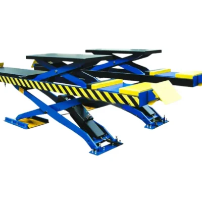 Cầu nâng cắt kéo Titano TS-5.5MSI 5.5 tấn | Bàn rộng, 2 tầng