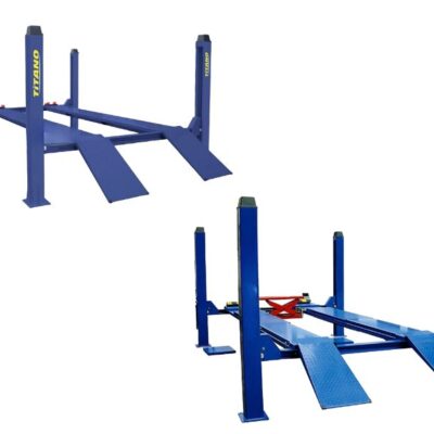 Cầu nâng ô tô 4 trụ Titano TS-4.5F | Cân chỉnh và Sửa chữa