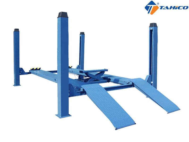 Cầu nâng ô tô 4 trụ Titano TS-5.5F | Cân chỉnh và Sửa chữa