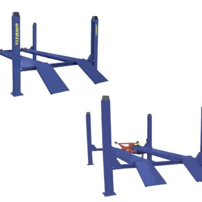 Cầu nâng ô tô 4 trụ Titano TS-5.5F | Cân chỉnh và Sửa chữa