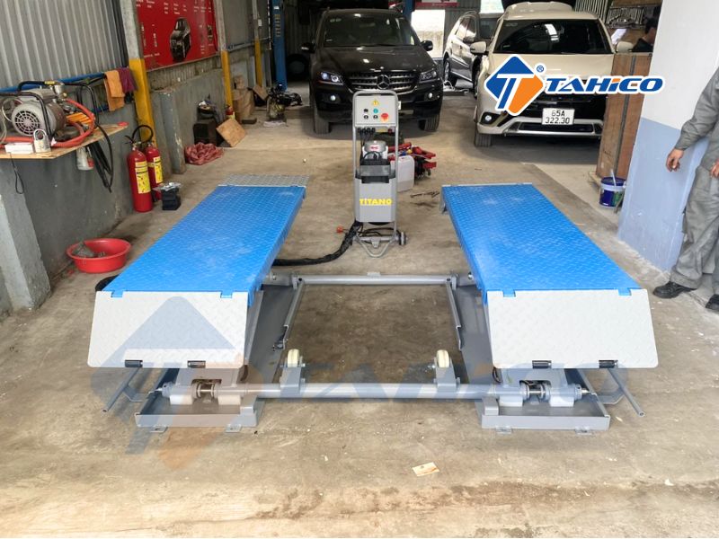 Cầu nâng có kết cấu vững chắc