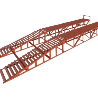 Cầu nâng rửa xe ô tô bằng sắt