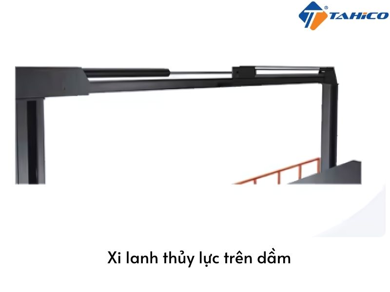 Xi lanh thủy lực tích hợp trên dầm