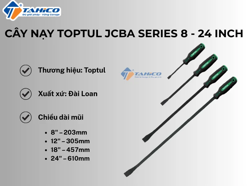 Hình ảnh sản phẩm Cây nạy Toptul JCBA Series 8 - 24 inch