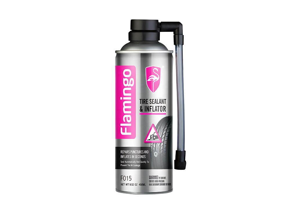 Chai vá lốp khẩn cấp Flamingo Tire Sealant & Inflator F015 450ml