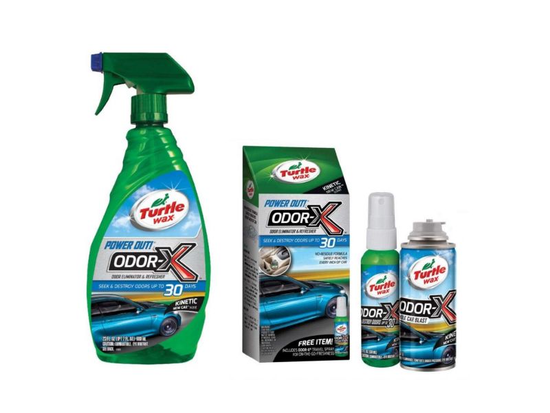 Chai xịt khử mùi ô tô Turtle Wax Odor-X của Mỹ
