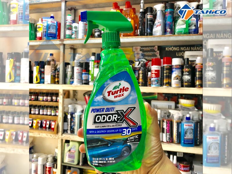 Chai xịt khử mùi ô tô Turtle Wax Odor-X Spray 680ml