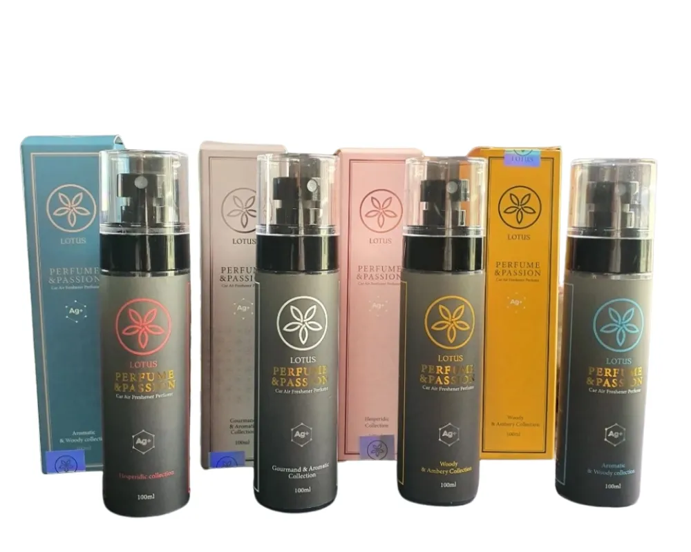 Chai xịt nước hoa khử mùi kháng khuẩn Forcar Lotus 100ml