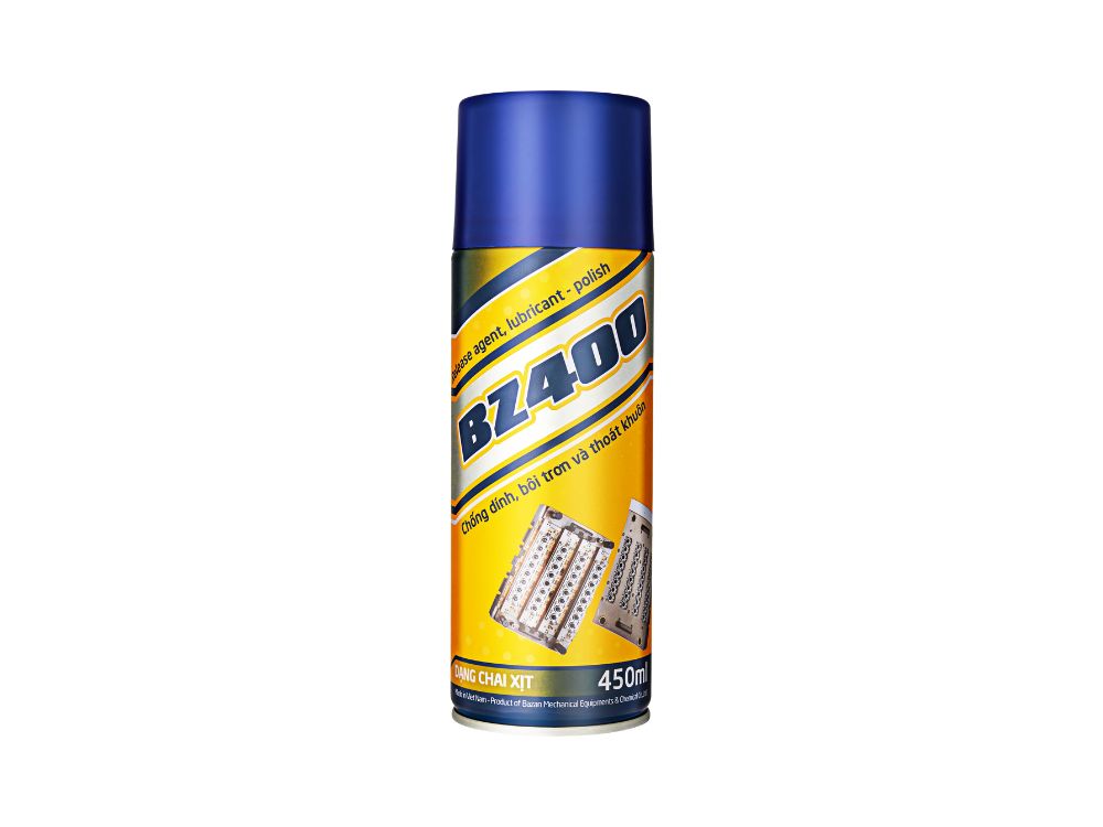 Đặc điểm chai xịt thoát khuôn nhiều chu kỳ BZ 400 R-E 450ml