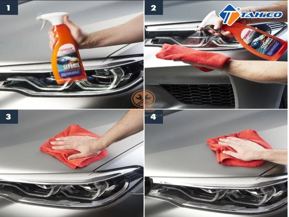 Phủ ceramic Sonax Ultra Slick Detailer 268400 750ml