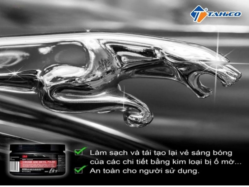 Đánh bóng kim loại 3M Chrome and Metal Polish 39527 283g