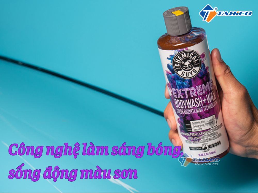 Nước rửa xe wax bóng Chemical Guys Extreme Body Wash & Wax