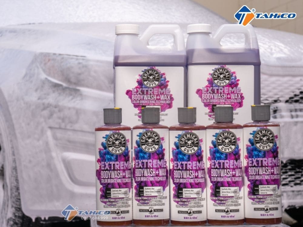 Nước rửa xe wax bóng Chemical Guys Extreme Body Wash & Wax