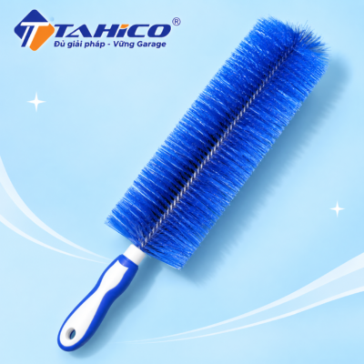 Cọ Rửa Vành Mâm Xe Ô Tô Đuôi Chồn Xanh
