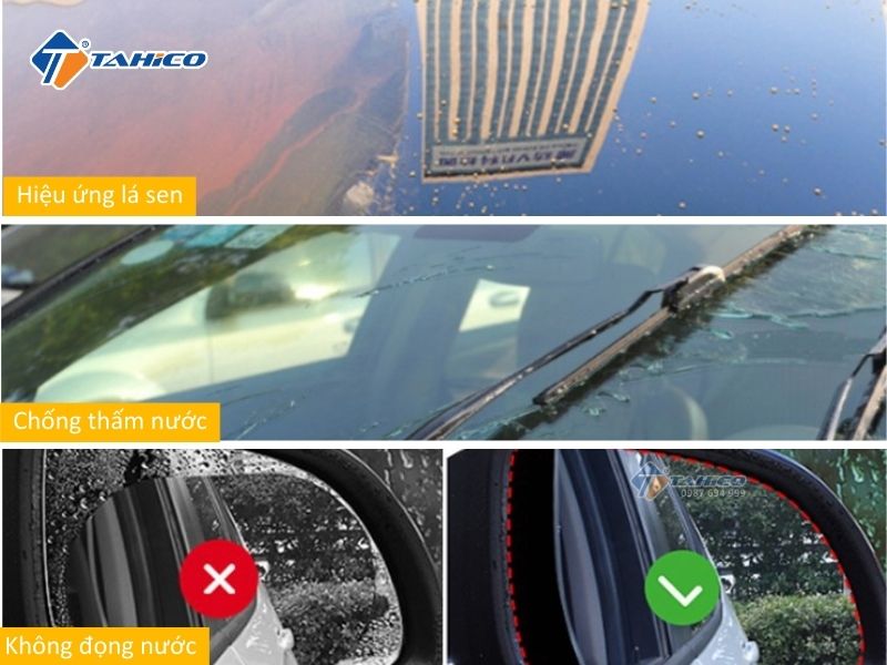 Chống bám nước mưa trên sơn và kính Jilie 4006 4 lít