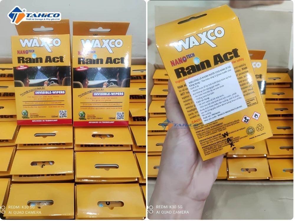 Chống bám nước Waxco Rain ACT125 ml